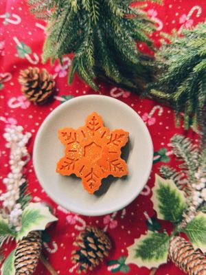 Chocolate Orange Snowflake