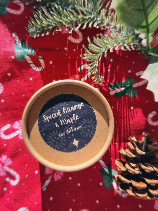 Car Diffuser - Spiced Orange &amp; Maple