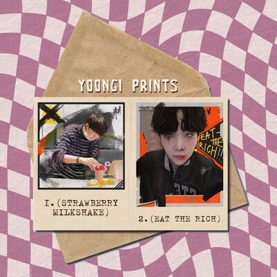 🐱 Yoongi Prints