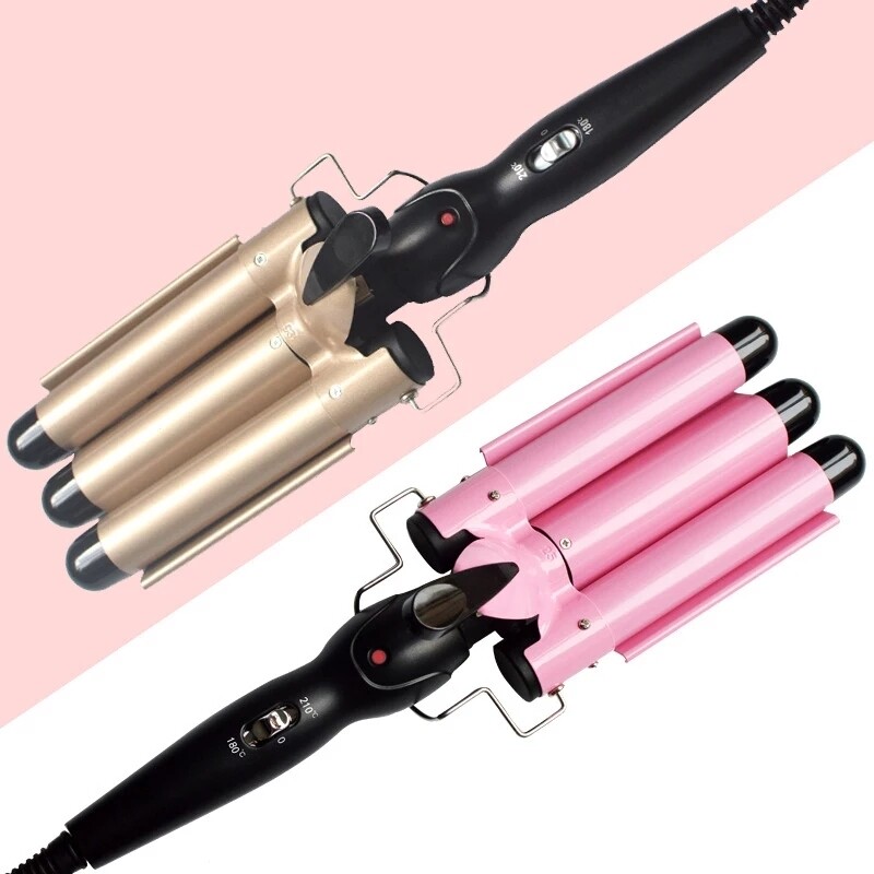Professional Hair Curling Iron Ceramic Triple Barrel Hair Curler Irons Hair Wave Waver Styling Tools Hair Styler Wand