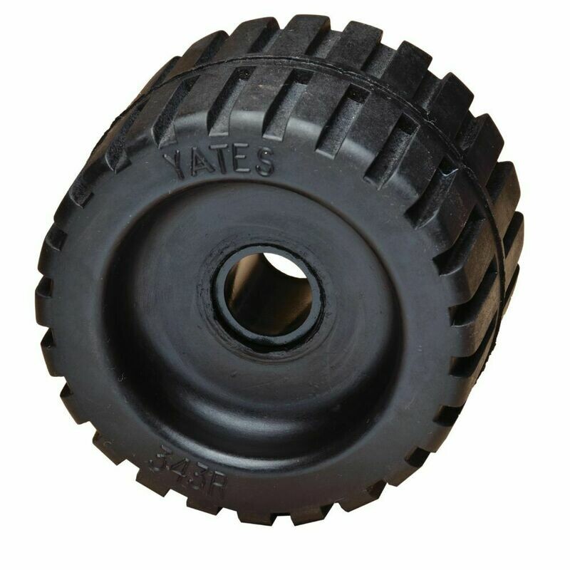 ROLLER RAMP RIBBED BLACK ROLLER