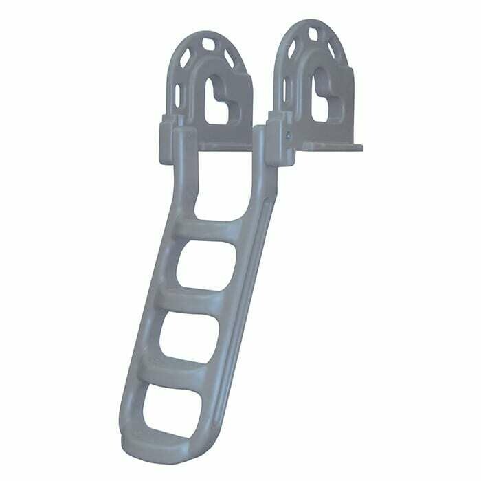 POLYETHYLENE FLIP UP DOCK LADDER