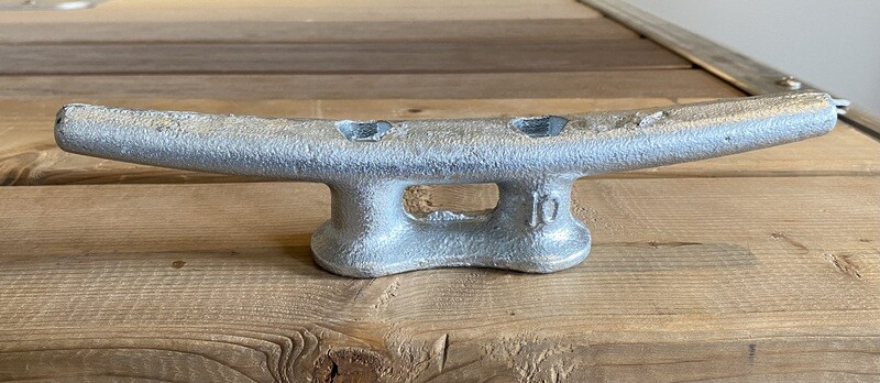 STANDARD GALVANIZED DOCK CLEAT 10&quot;