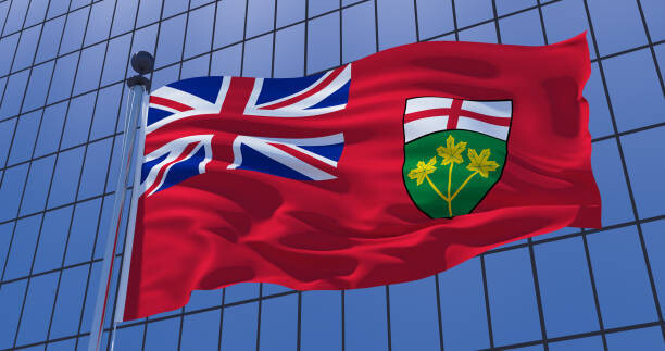 ONTARIO FLAG