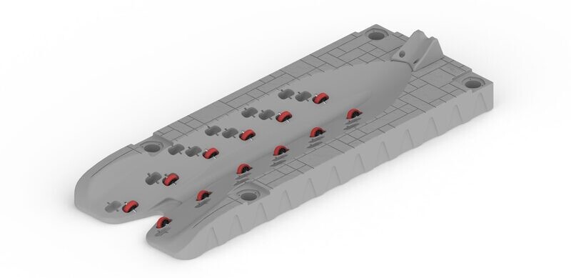WAVE ARMOR SLX6 WAVE PORT - GRAY
