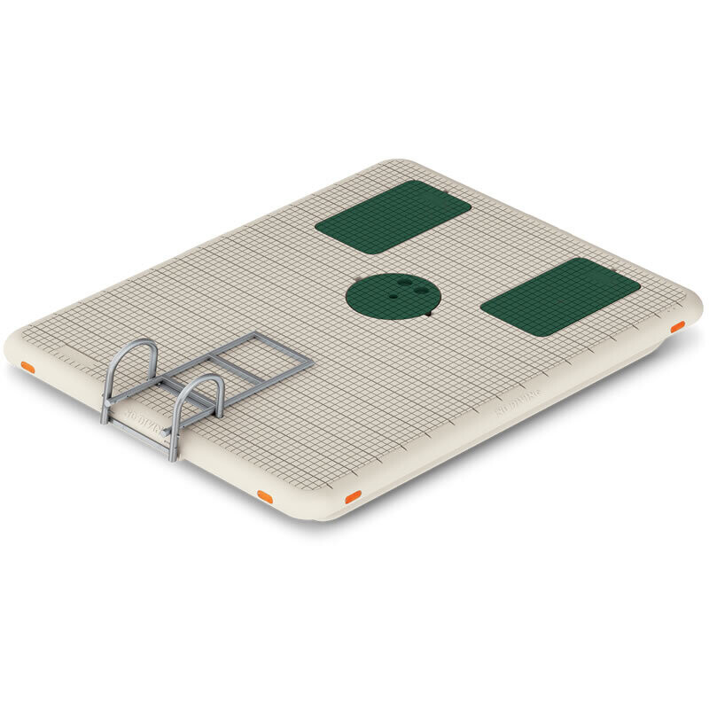 WAVE ARMOR OTTER ISLAND SWIM RAFT BEIGE w GREEN