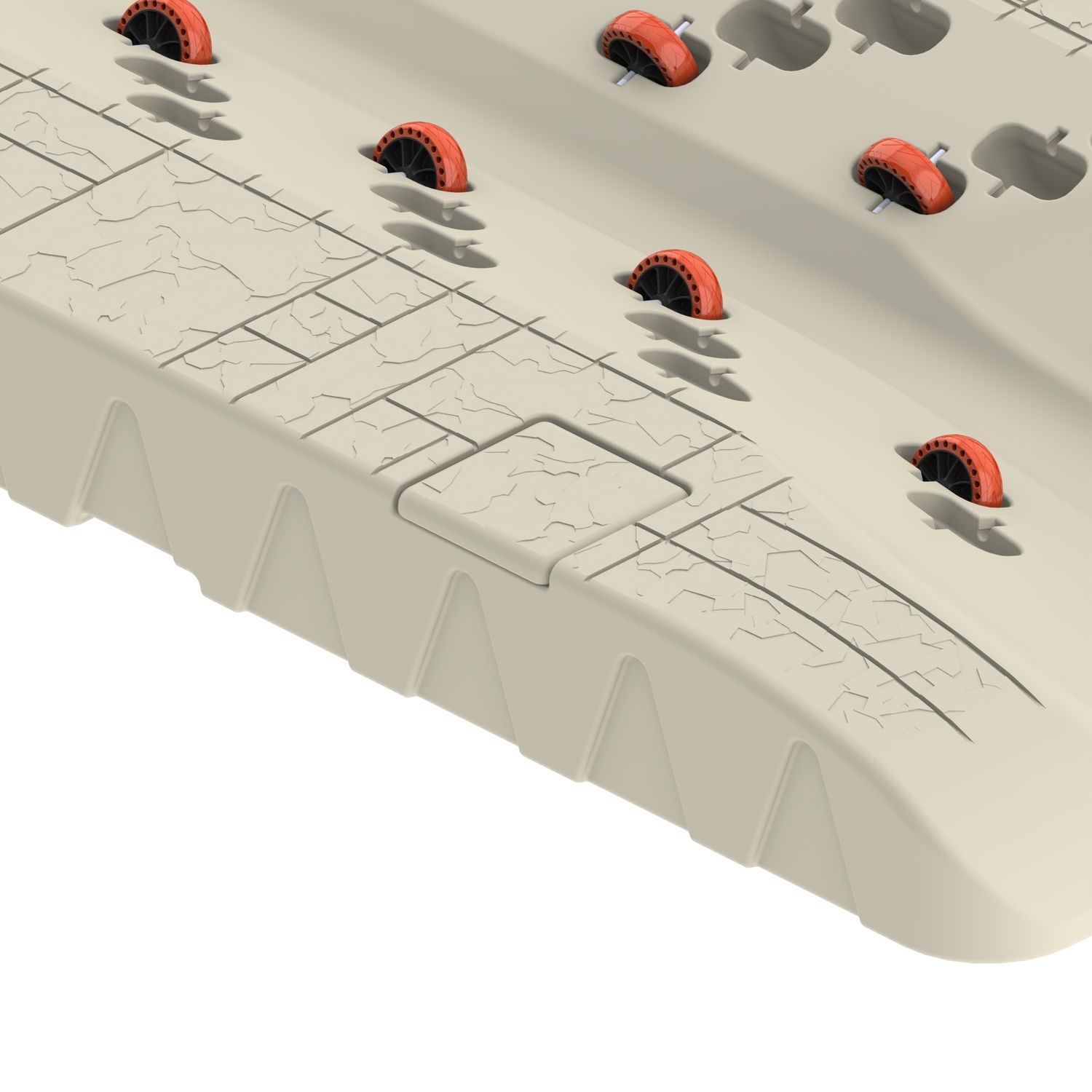 WAVE ARMOR 2&#39;&#39; SQUARE PIPE SLEEVE BEIGE