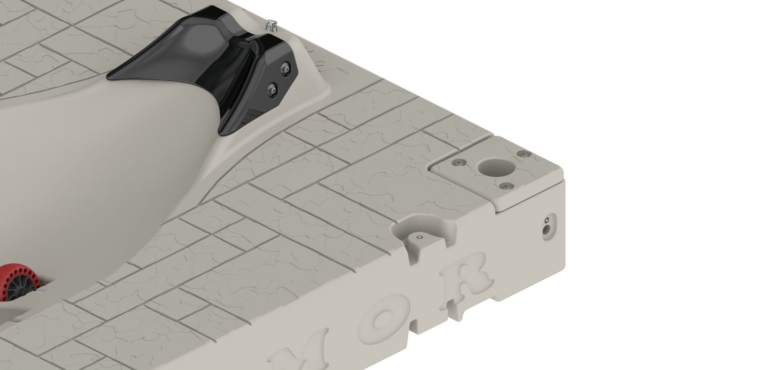 WAVE ARMOR 2&#39;&#39; SQUARE PIPE SLEEVE GRAY