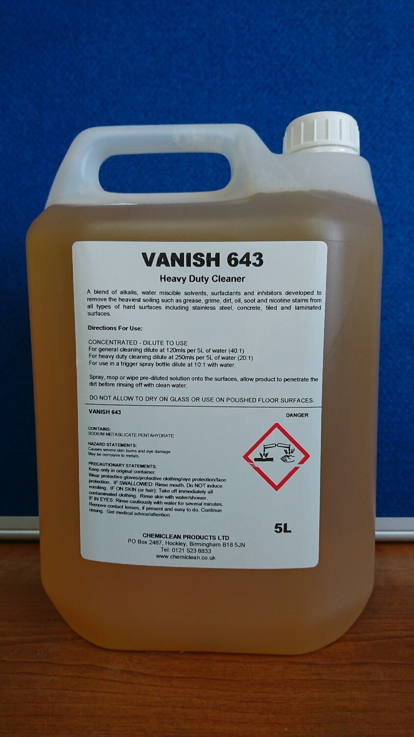 VANISH 643 Heavy Duty Cleaner
