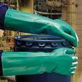 Green Nitrile Gauntlets