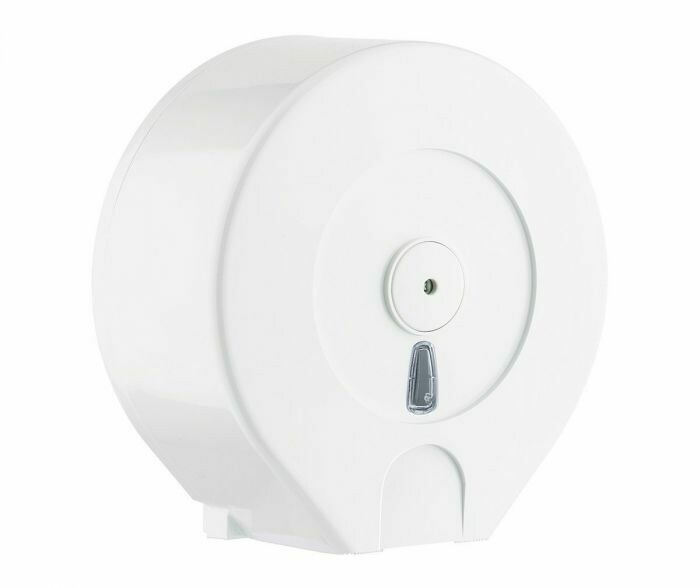 MALPAS Plastic Mini Jumbo Toilet Roll Dispenser