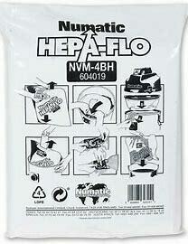 604019 Numatic HEPA FLO Disposable Bags