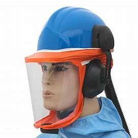 Clean Air Hood with Safety Helmet, Model CA-4