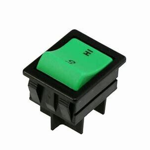 Henry and Numatic Green Hi/low Rocker Switch