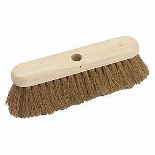 12&quot;/300mm Coco Fibre Broom (soft)