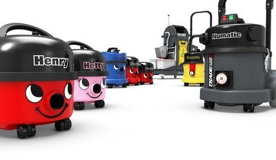 Henry and Numatic Vacuum Cleaners