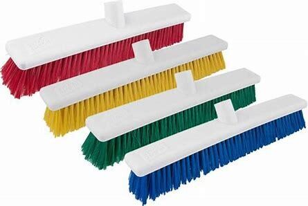 18" ​Washable ​Flat Sweeping Broom - soft texture