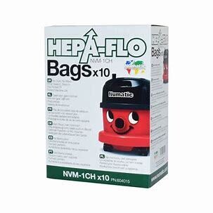 604015 Numatic HEPA FLO Disposable Bags