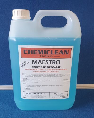 MAESTRO Bactericidal Liquid Hand Soap 2 x 5 litres