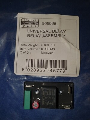 Numatic Universal Delay Relay Assembly