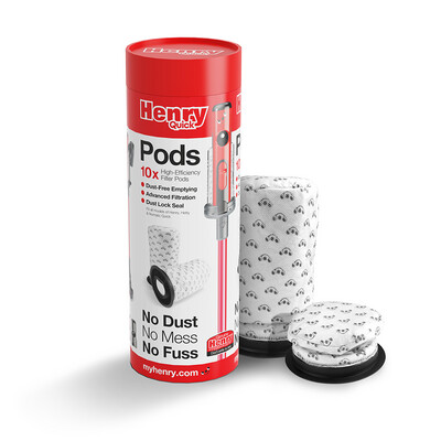 Numatic Henry Quick Pods - Pack of 10 (Free Delivery)