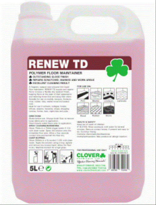​RENEW TD Spray and Buff Polymer Floor Maintainer
