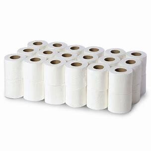 Toilet Rolls 2ply white 320 sheets per roll (36 Rolls)