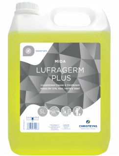 LUFRAGERM PLUS Bactericidal Cleaner/Sanitiser 5 litre