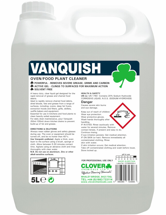 VANQUISH OVEN CLEANER GEL
