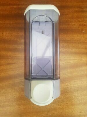 MALPAS White/Trans Soap Dispenser,