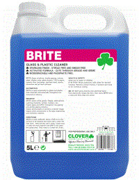 BRITE  Window, Mirror and Plastic Cleaner 5 litre