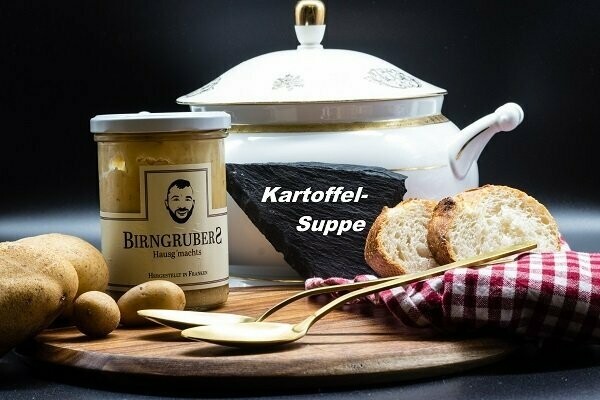 Hausgemachte Kartoffelsuppe