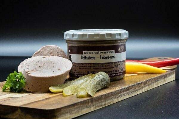 ​Delikatess-Leberwurst