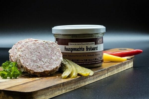Hausgemachte Bratwurst