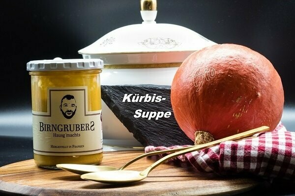Hausgemachte Kürbissuppe