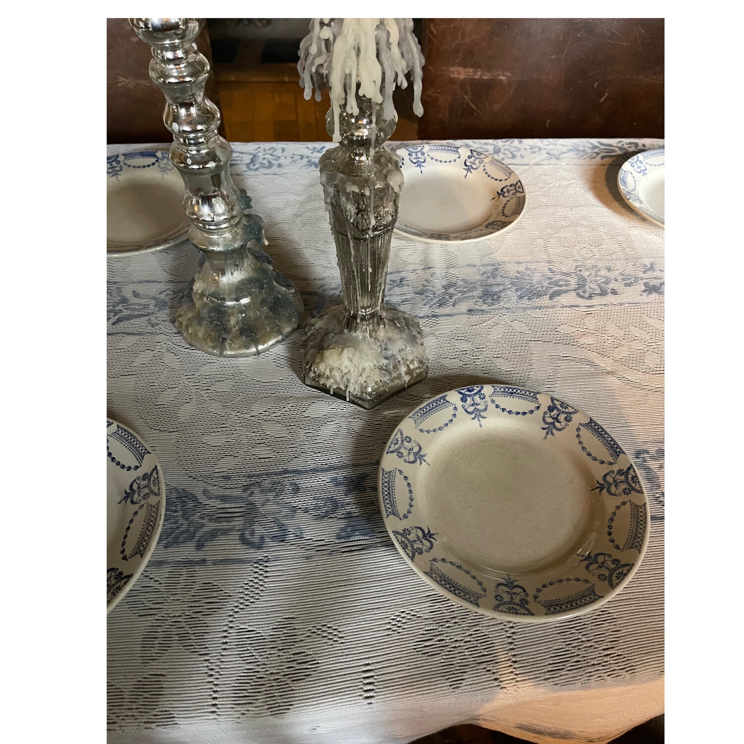 Eight French Side Plates