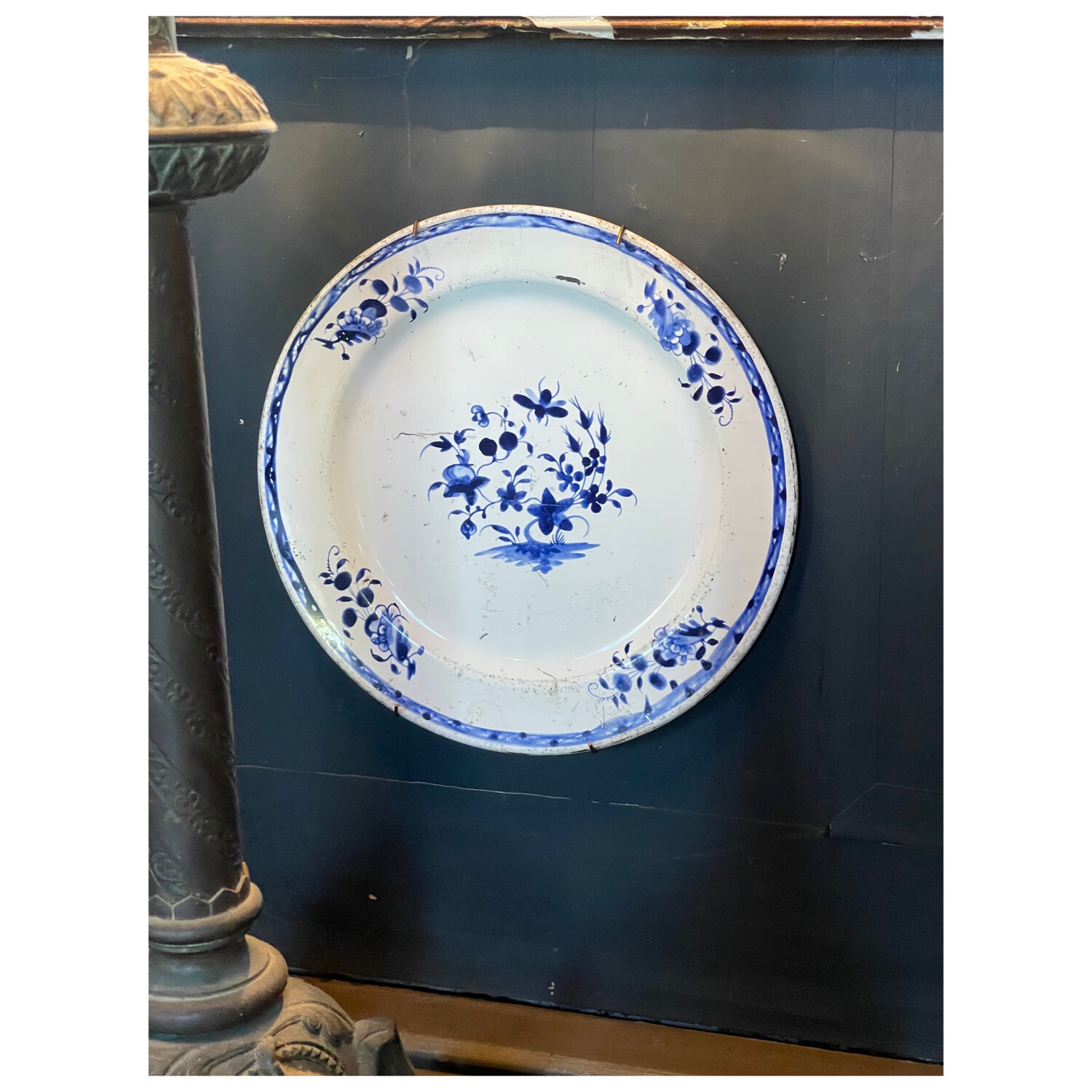 French Old tôle Plates