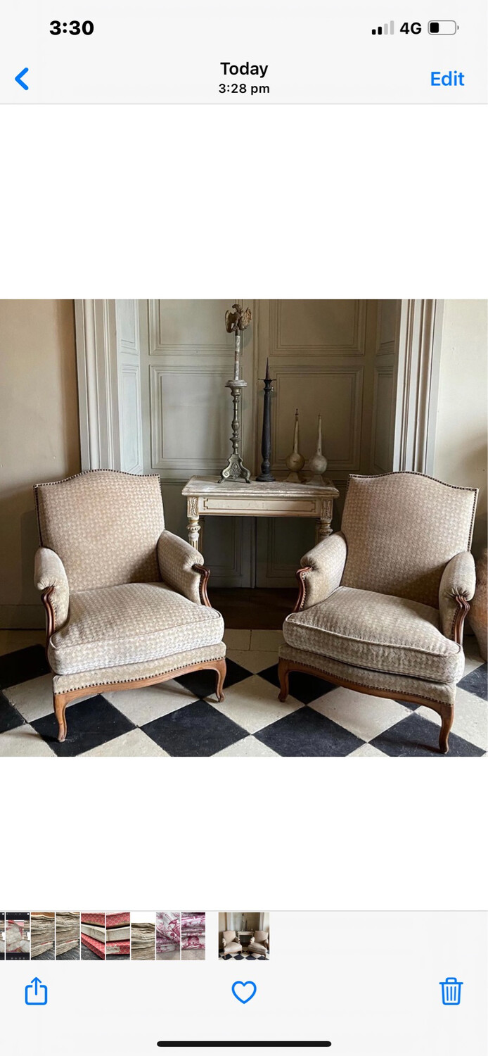 Beautiful pair of Antique french chairs.... in excellent condition ....

Trade enquiries welcome