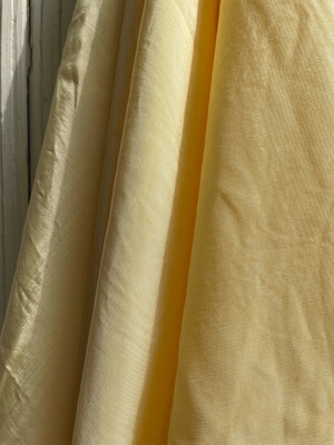 Vintage Italian Silk Moiré Fabric Panels