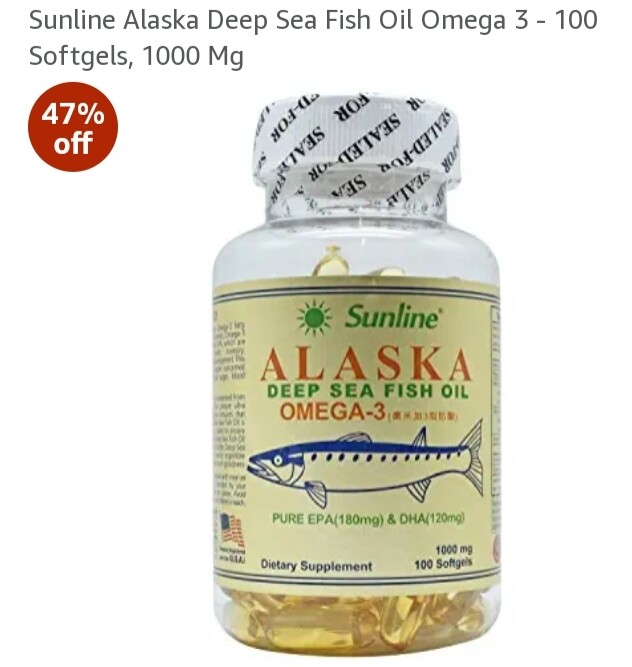 ALASKA DEEP SEA FISH OIL OMEGA 3