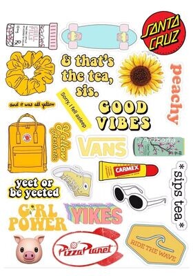 Aesthetic Stickers Bundles