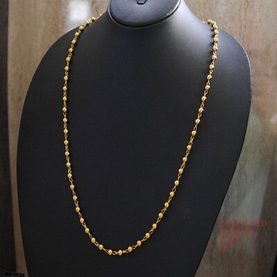 Indian gold plated chain 24 in