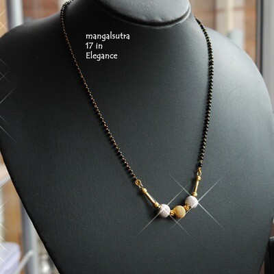 18 in mangalsutra choker style