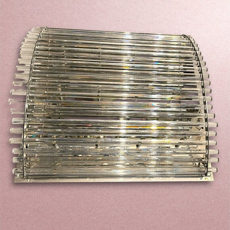 Crystal Rod Flushmount, 1990s