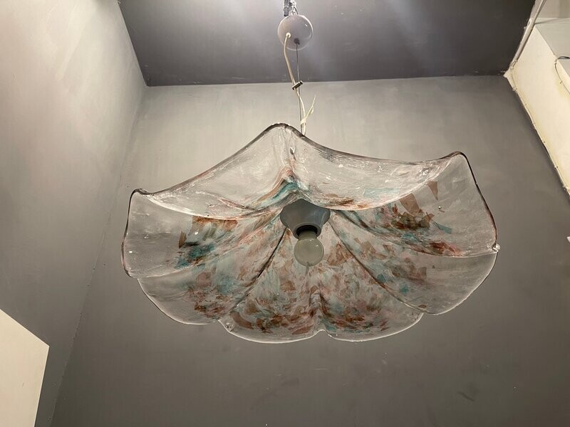 Multicolored Murano Glass Light Pendant