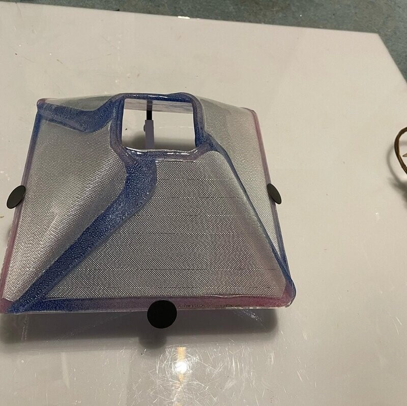 Murano Glass Flushmount by Zonca , 1980s