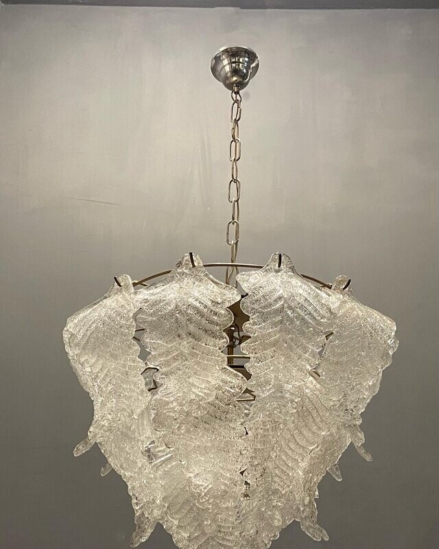 Vintage Chandelier in Murano Glass, 1980s