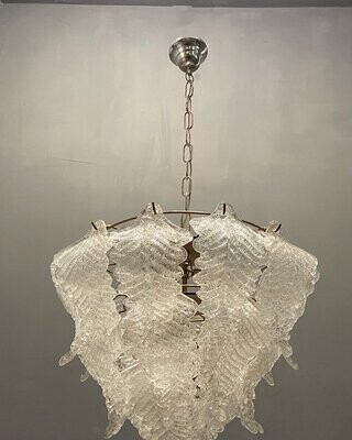 Vintage Chandelier in Murano Glass, 1980s