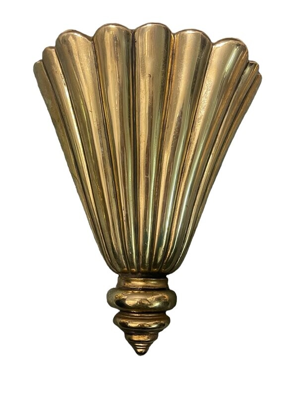 Italian Brass Sconce, 1970s