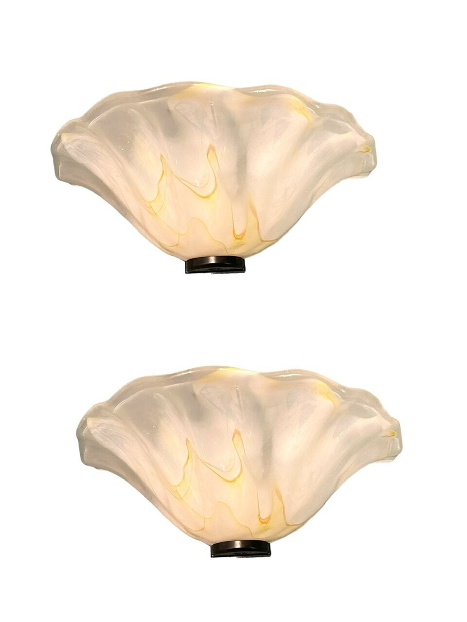 Murano Glass Sconces, 1980s, Set of 2